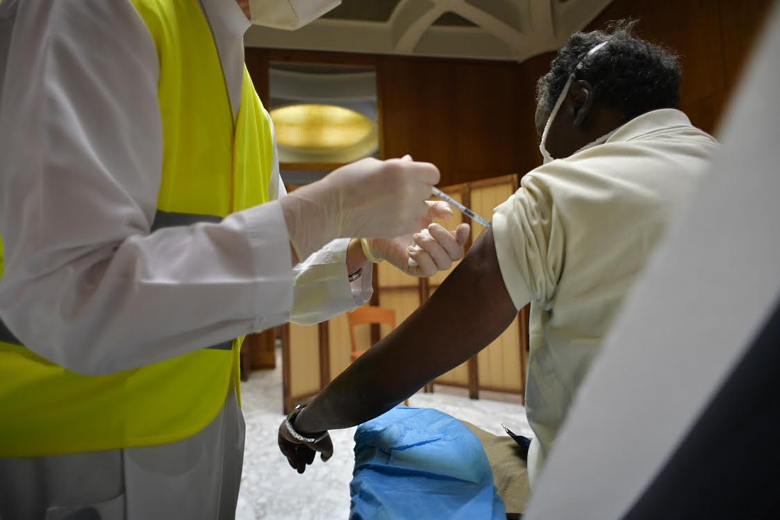 Vaccination au Vatican © Vatican Media