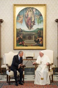 Président Marcelo Rebelo de Sousa (Portugal) © Vatican Media