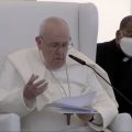 Ur, 6 mars 2021, capture @ Vatican Media