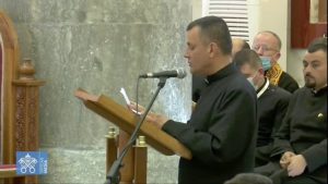 Qaraqosh, p. Ammar Yako , capture @ Vatican Media