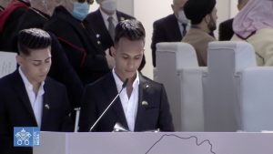 Témoignages de Daoud et Hassan, Plaine de Ur, capture @ Vatican Media