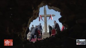 Mossoul, 7 mars 2021, capture @ Vatican Media