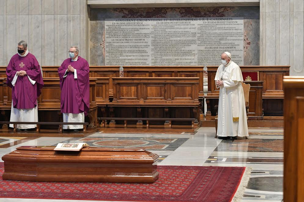 Obsèques de Mgr Félix del Blanco Prieto © Vatican Media