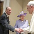 Visite de la reine Elizabeth et du prince Philip au Vatican, avril 2014 © Vatican Media