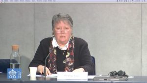 Mme Michelina Tenace, capture @ Vatican Media