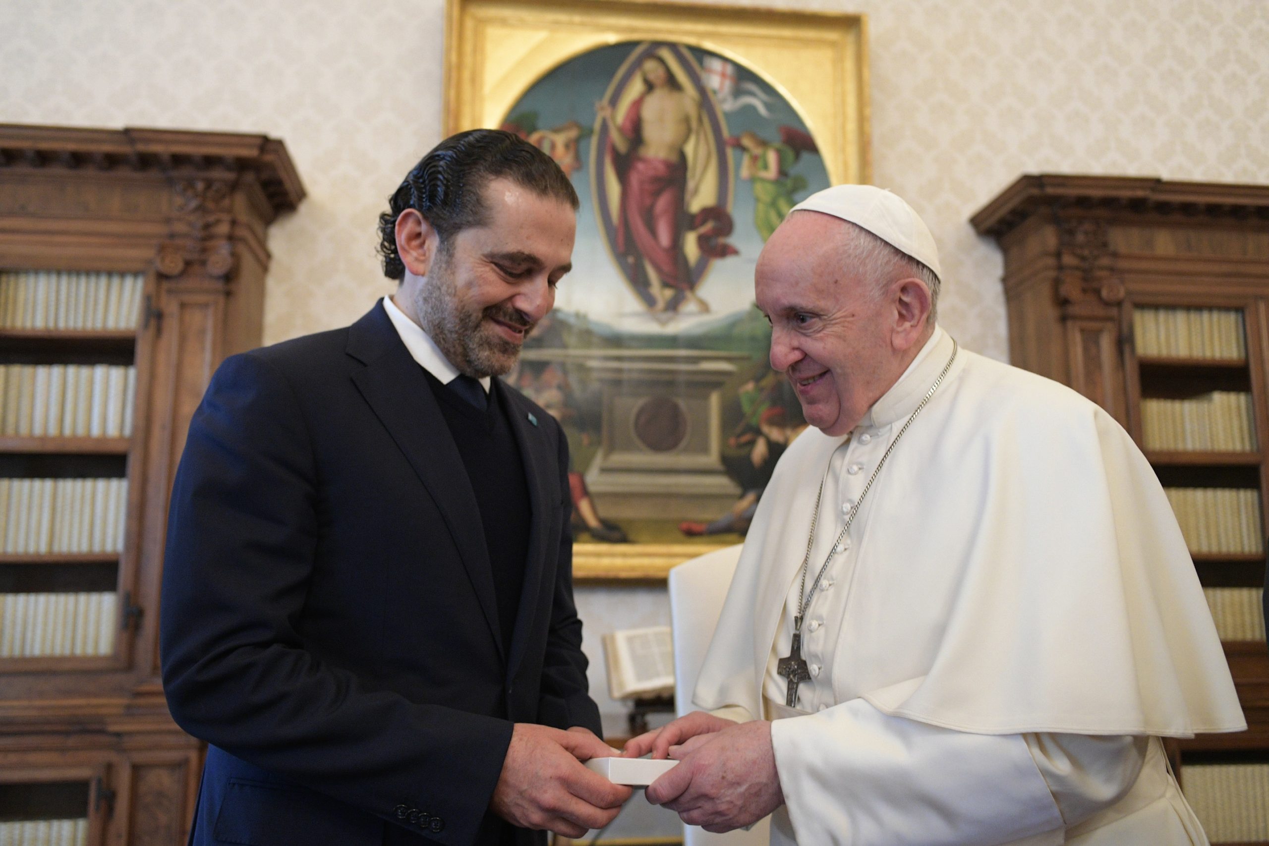 Saad Hariri, 22 avril 2021 © Vatican Media