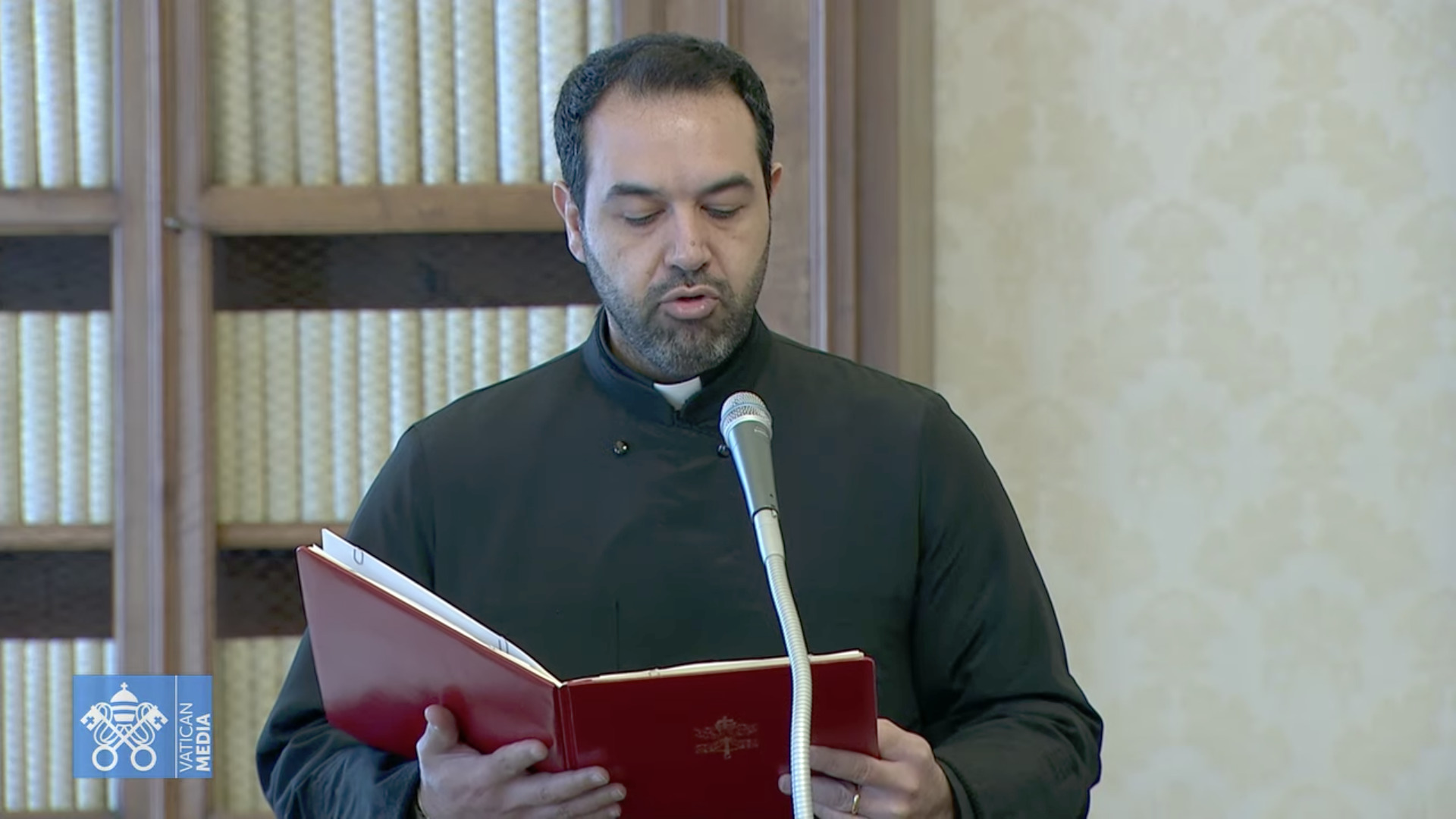 Catéchèse en arabe, 7 avril 2021, capture @ Vatican Media