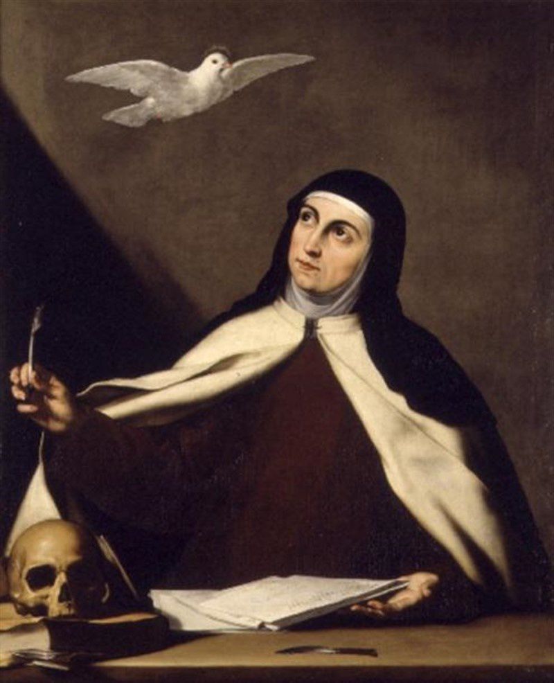 Thérèse d'Avila, peintre anonyme (1630), @ DP