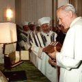 Rabbin Toaff et Jean-Paul II © Vatican Media
