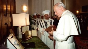 Rabbin Toaff et Jean-Paul II © Vatican Media