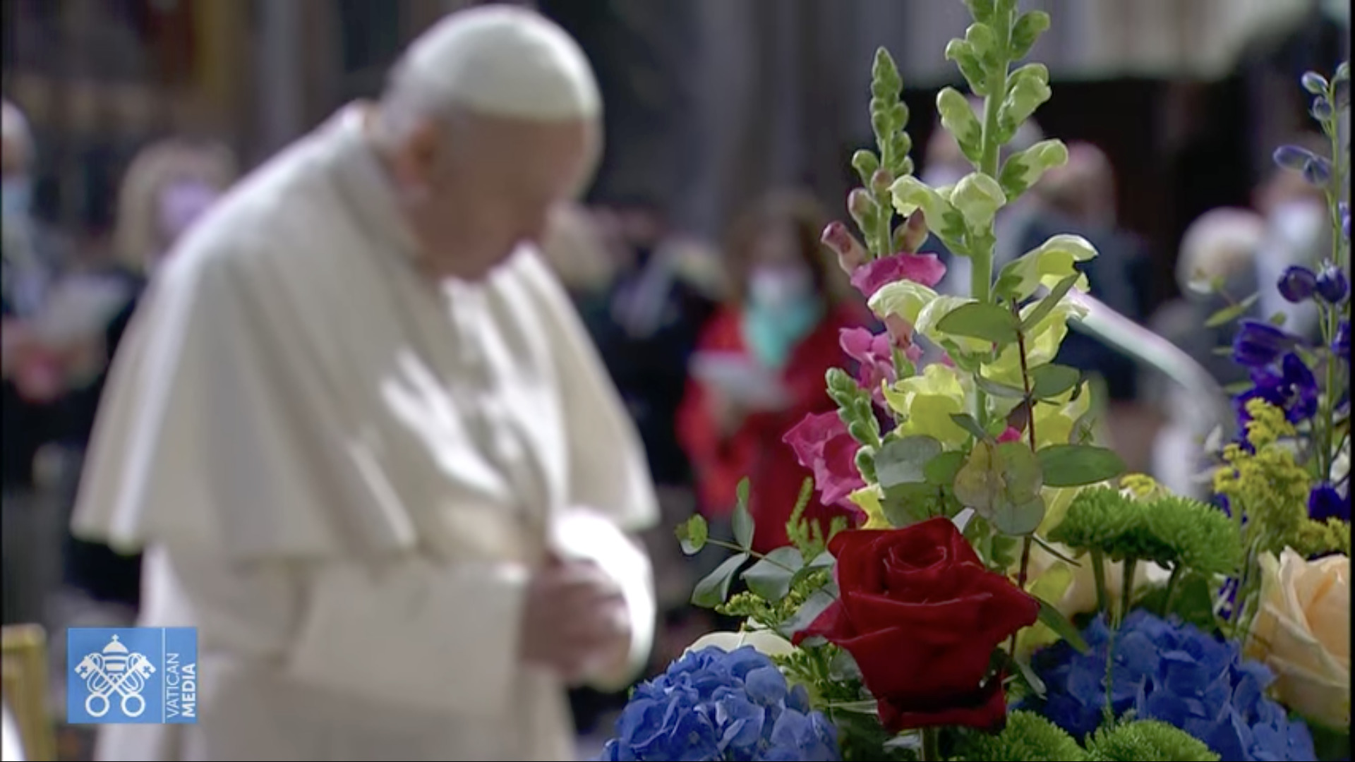 Marathon de prière, Jour 1, capture @ Vatican Media