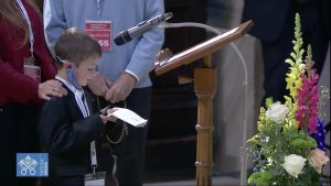 Marathon de prière, Jour 1, capture @ Vatican Media