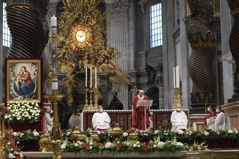 Messe de Pentecôte, 23 mai 2021 © Vatican Media
