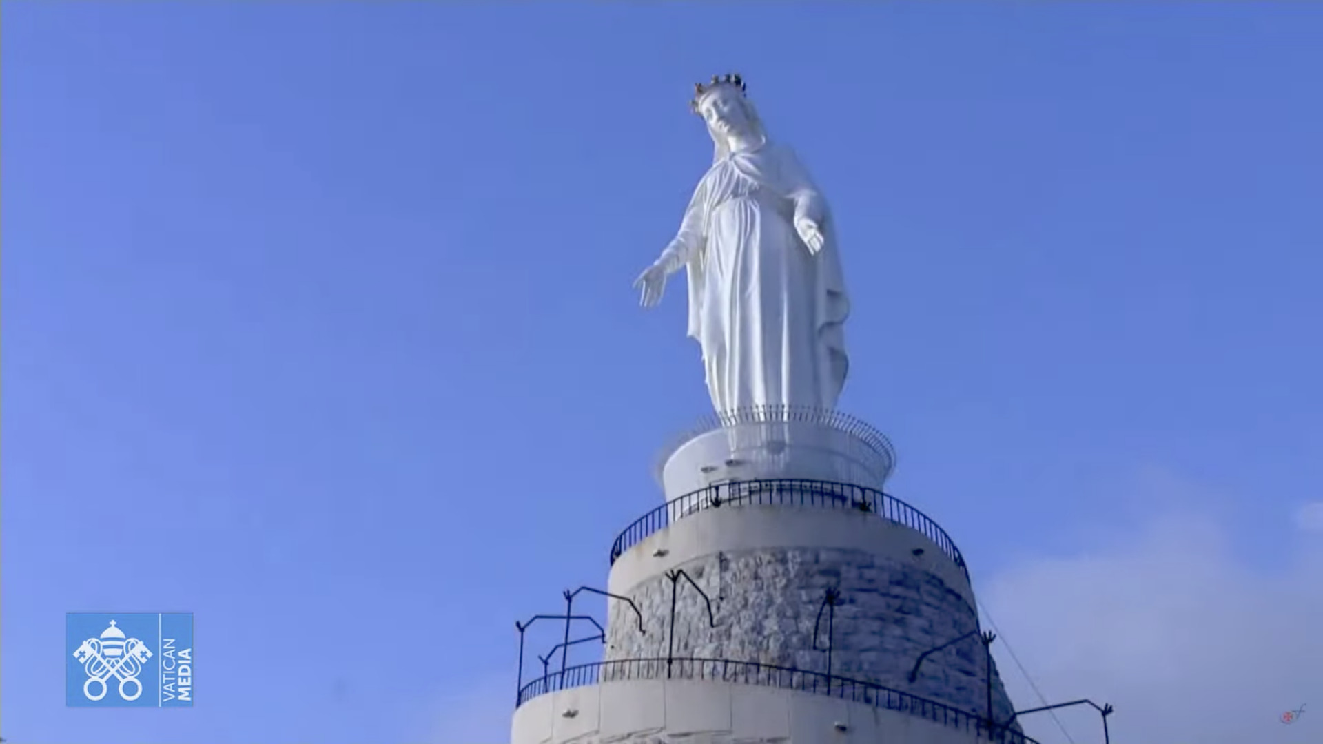 Notre Dame du Liban, Harissa, capture @ Vatican Media