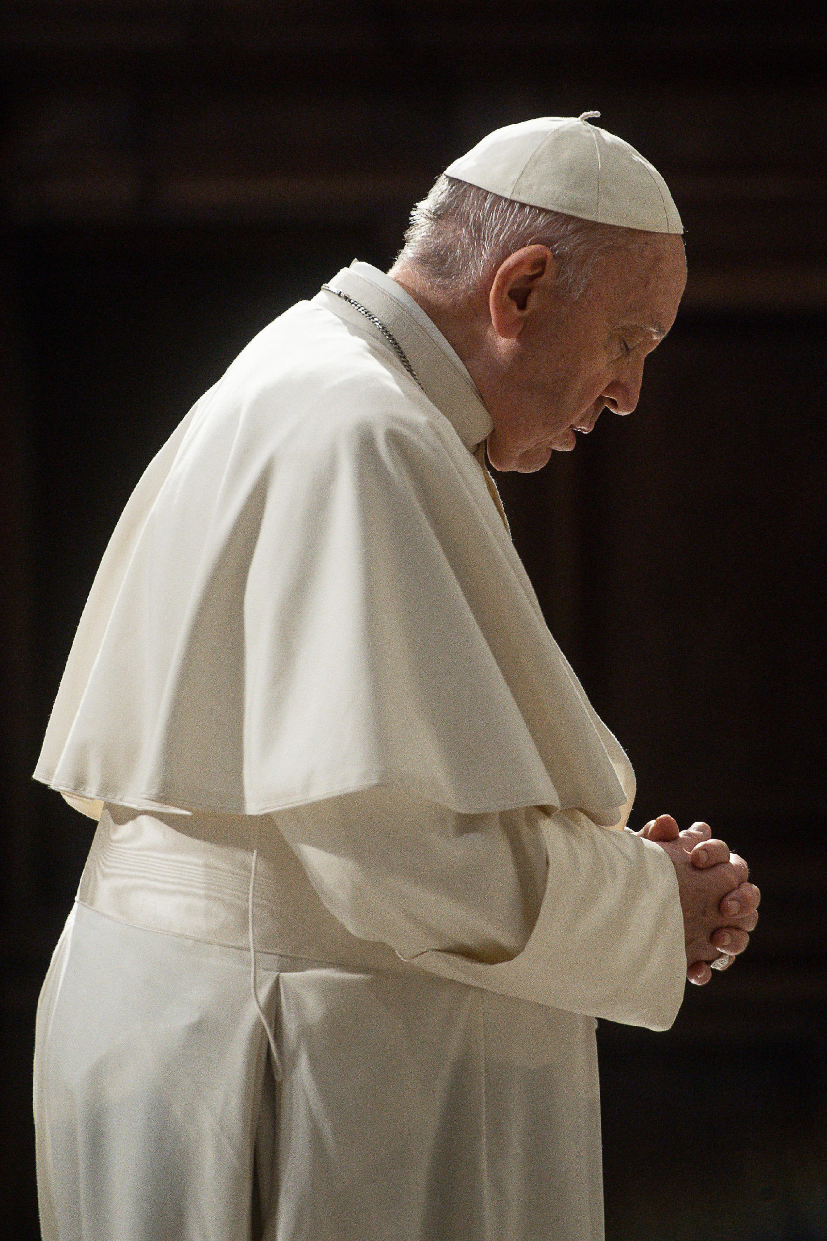 Prière du Rosaire pour la fin de la pandémie, 1er mai 2021 © Vatican Media