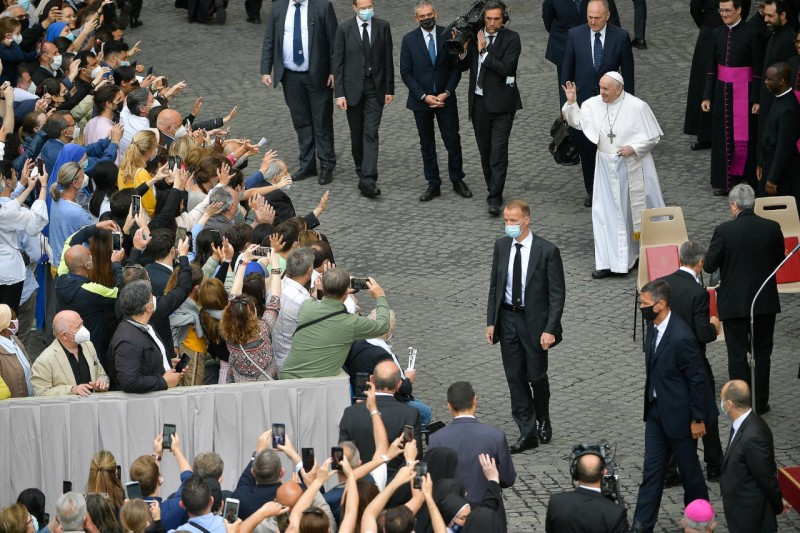 Audience générale du 9 juin 2021 © Vatican Media