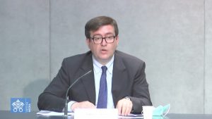 Vittorio Scelzo, capture sur Vatican Media