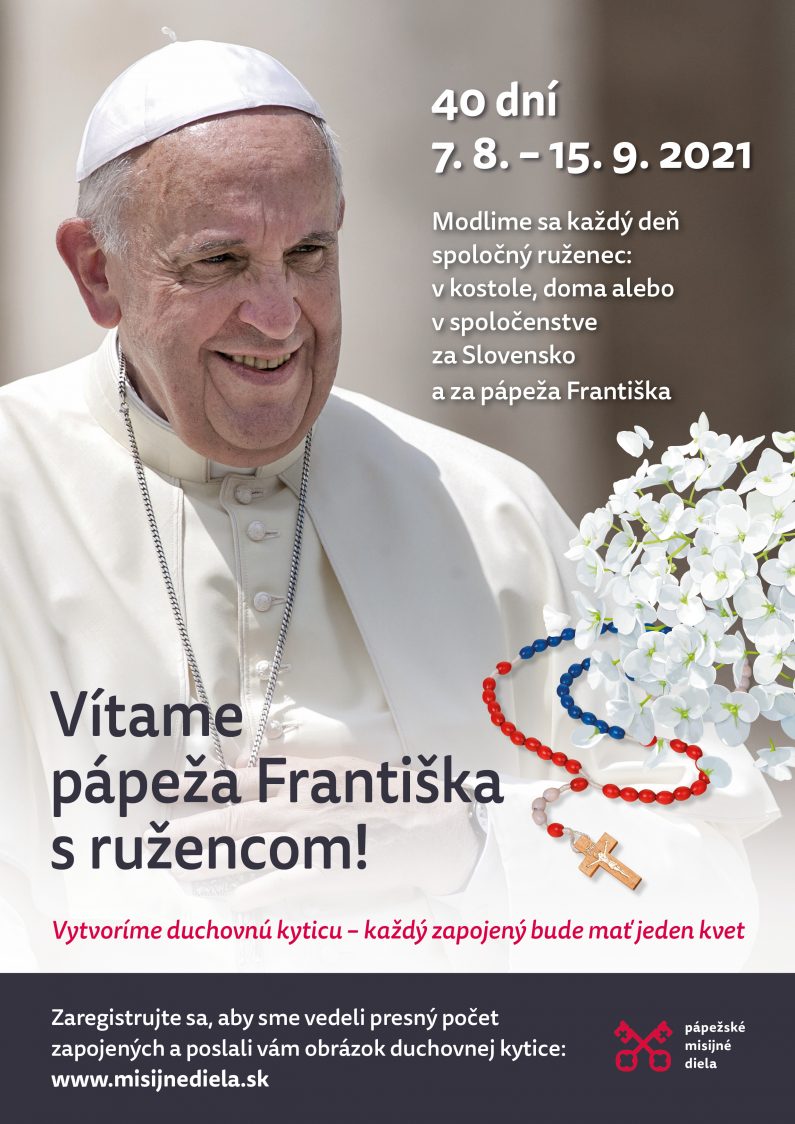 Appel à la prière © visite du pape François en Slovaquie