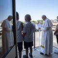 Enfants malades, angelus au Gemelli, 11 juillet 2021 © Vatican Media