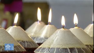 Rite de la lumière, 1er juillet 2021, capture Zenit / Vatican Media