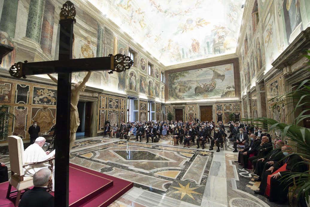 Académie pontificale pour la vie, 27 sept. 2021 © Vatican Media