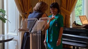 Romilda Ferrauto et Elisebeth Beton Delègue © Vatican News