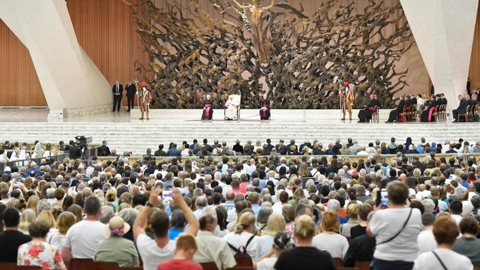 Audience du 29 sept. 2021 © Vatican Media