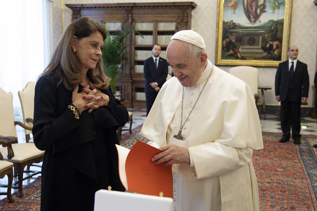 Mme Marta Lucia Ramirez, vice-présidente (Colombie) © Vatican Media
