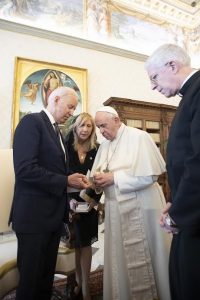 Visite du président Joe Biden, 29 oct. 2021 © Vatican Media