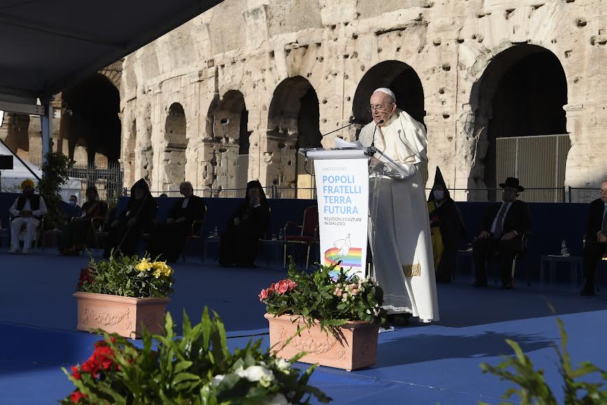 Rencontre des religions pour la paix © Vatican Media