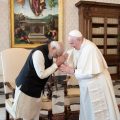 Visite de M. Narendra Modi © Vatican Media