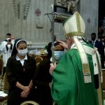 Soeur Gloria Cecilia, Ouverture du synode 2021-2023 © Vatican Media