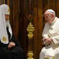 Le patriarche Kirill et le pape François à Cuba © orthodoxie.com