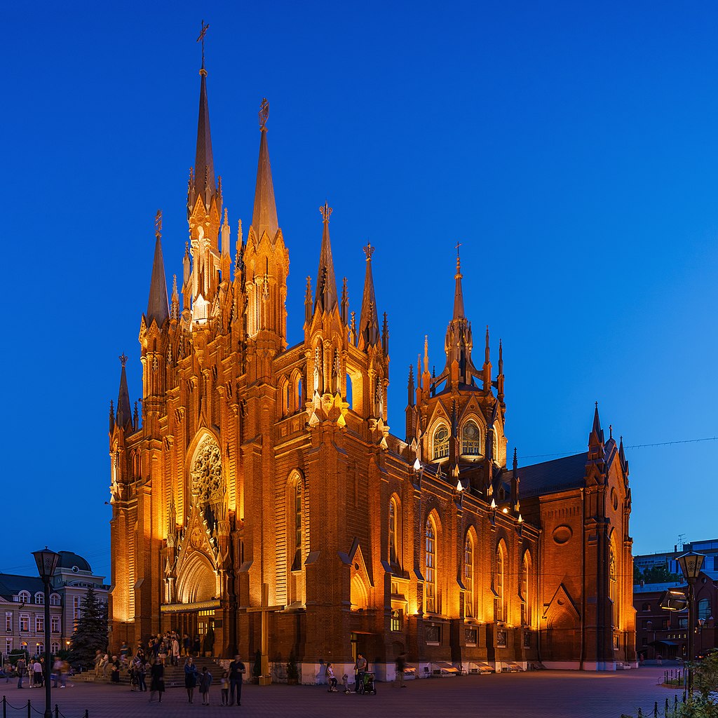 Cathédrale catholique de Moscou © wikimedia commons / A.Savin
