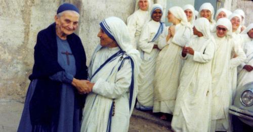 Petite soeur Magdeleine te mère Teresa © Vatican News