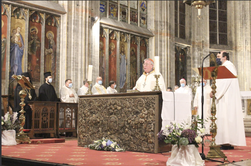 Messe pour l'Europe, présidée par le card; Hollerich © COMECE