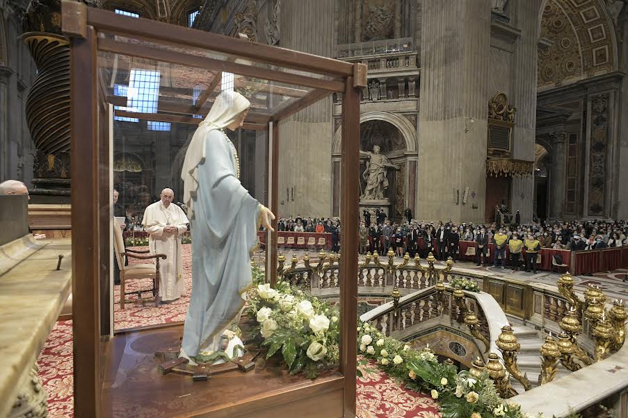 Audience du 24 novembre 2021, Notre-Dame de la Médaille miraculeuse © Vatican Media