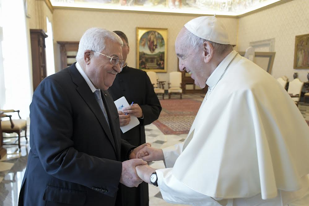 Mahmoud Abbas, 4 nov. 2021 © Vatican Media