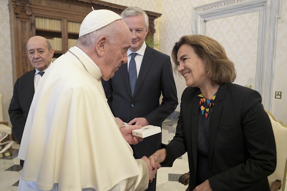 Mme Elisabeth Beton Delègue © Vatican Media