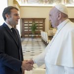 M. Emmanuel Macron © Vatican Media