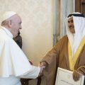 Cheikh Khalid bin Ahmed Al Khalifa (Barheïn) © Vatican Media