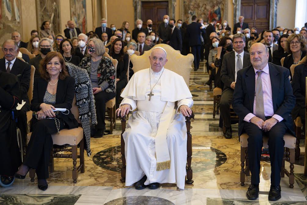 Valentina Alazraki et Philip Pullella © Vatican Media