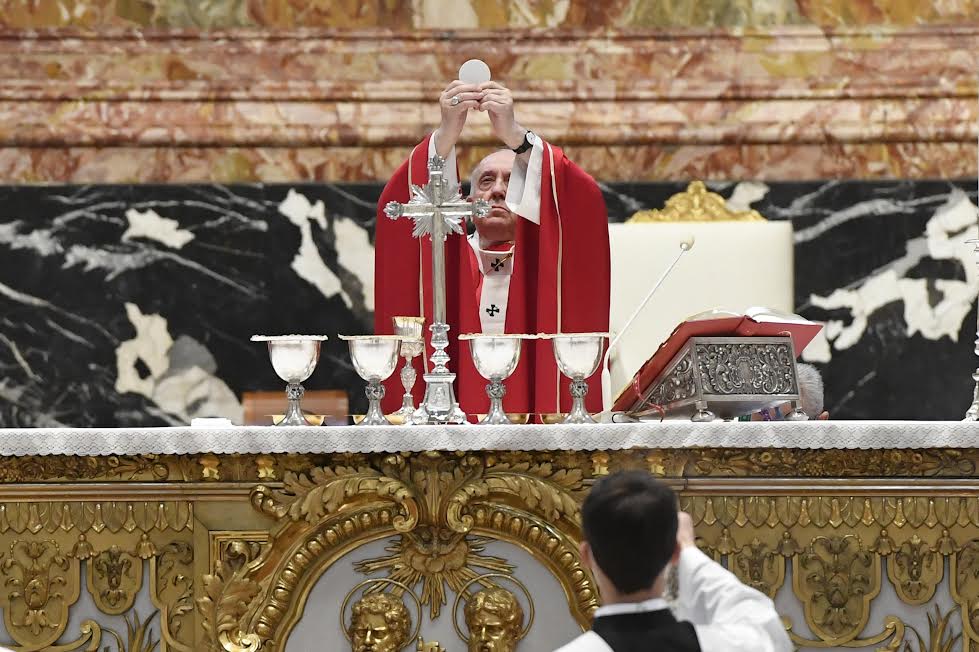 Messe pour les cardinaux , patriarche et évêques défunts © Vatican Media