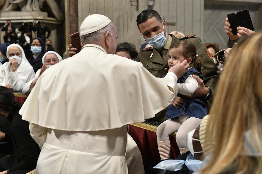 Audience du mercredi 24 novembre 2021, enfants © Vatican Media