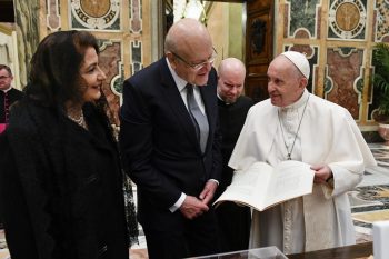 Premier ministre libanais Najib Mikati © Vatican Media