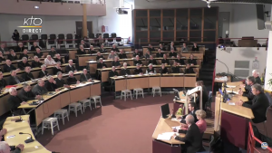 Clôture de l'assemblée des évêques de France 8 nov. 2021 © capture de Zenit / KTO