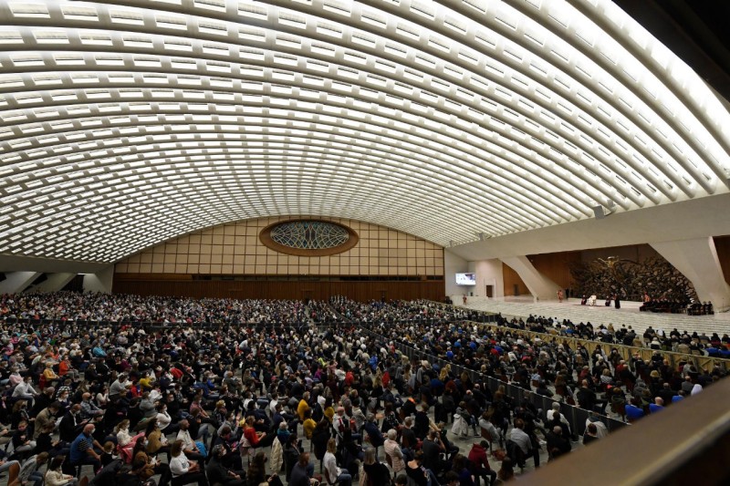 Audience du 3 nov. 2021, Salle Paul VI © Vatican