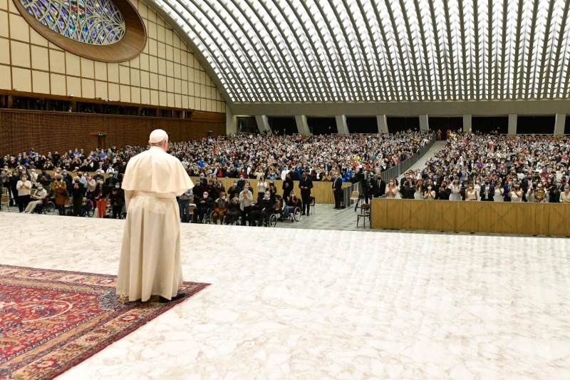 Audience du 3 nov. 2021, Salle Paul VI © Vatican