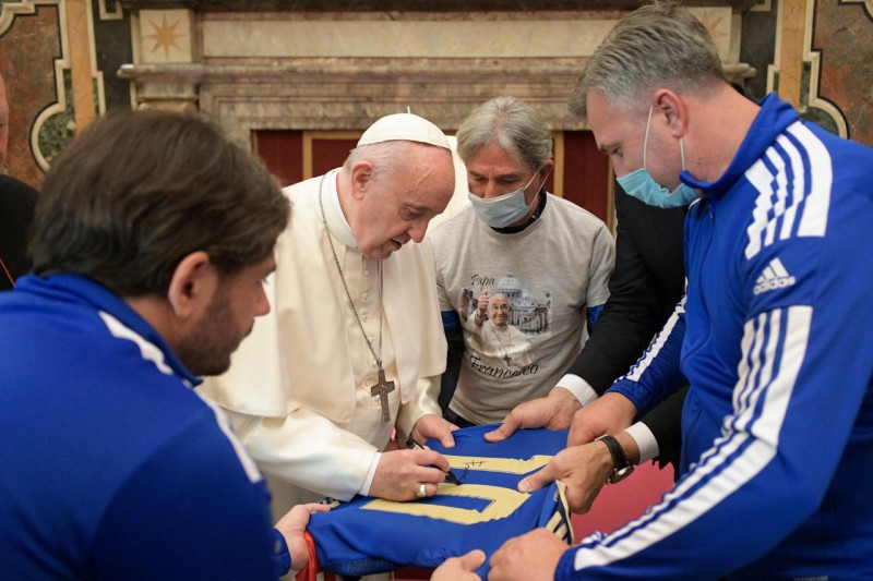 Football © Vatican Media
