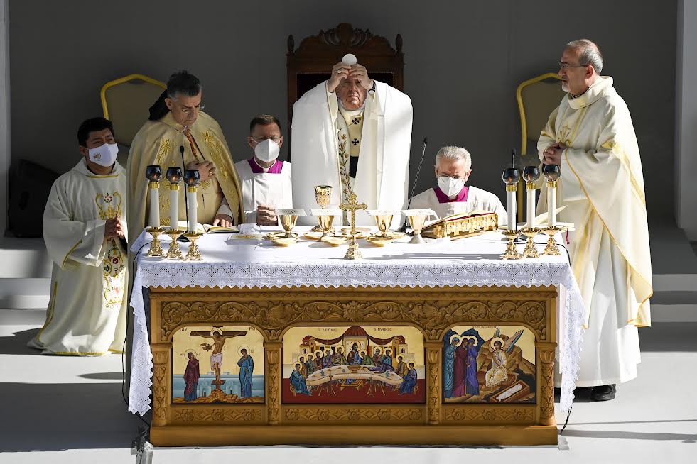 Messe, Nicosie, Chypre, 3 déc. 2021 © Vatican Media